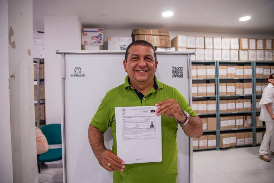 Foto de una noticia del candidato a la Alcaldía de Valledupar Ricardo Vives